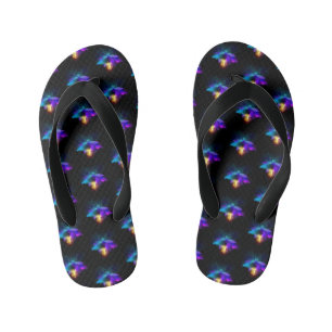 Chanclas Para Niños Neon Firefly en negro