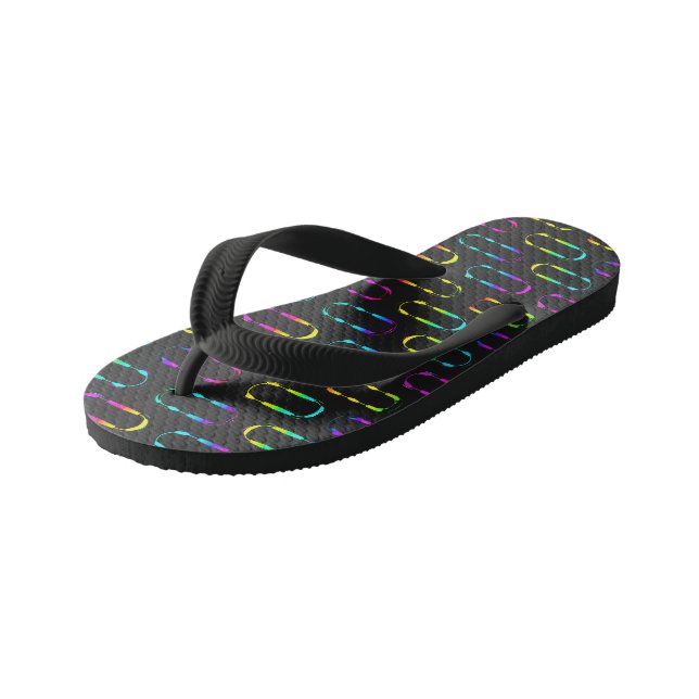 Chanclas Para Niños Neon Geometric (Angular)