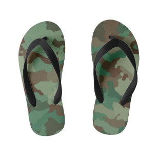 Chanclas Para Niños niños de camuflaje militar flip flops