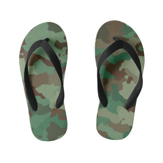 Chanclas Para Niños niños de camuflaje militar flip flops