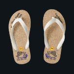 Chanclas Para Niños Niños de Flip Flops de crucero<br><div class="desc">Reúna sus dos cosas favoritas - voltear y viajar en crucero, y prepárese para ir a la playa. Ideal para las familias, un viaje con amigos, fiestas de soltero/soltera u otras ocasiones especiales. Perfecto para mostrar lo divertido que estás teniendo y llevarte a casa un placer maravilloso. Personalice con su...</div>