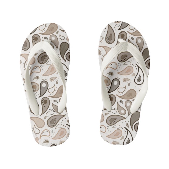 Chanclas Para Niños Niños Flip Flops (Plantilla)