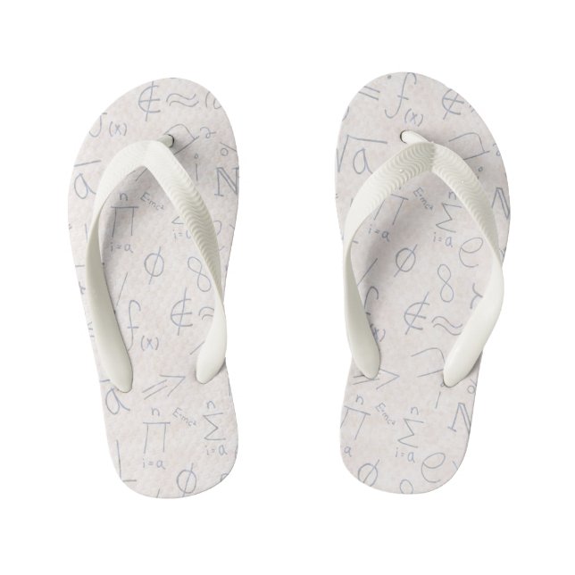 Chanclas Para Niños Niños Flip Flops (Plantilla)