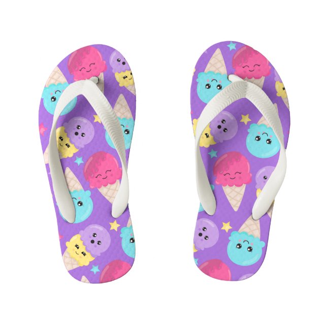 Chanclas Para Niños Niños Flip Flops (Plantilla)