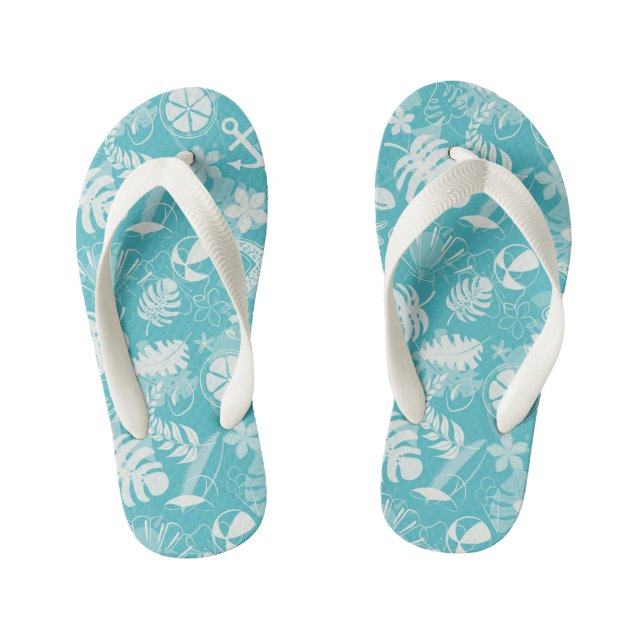 Chanclas Para Niños Niños Flip Flops (Plantilla)