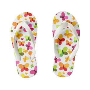 Chanclas Para Niños Niños Flip Flops-Butterflies