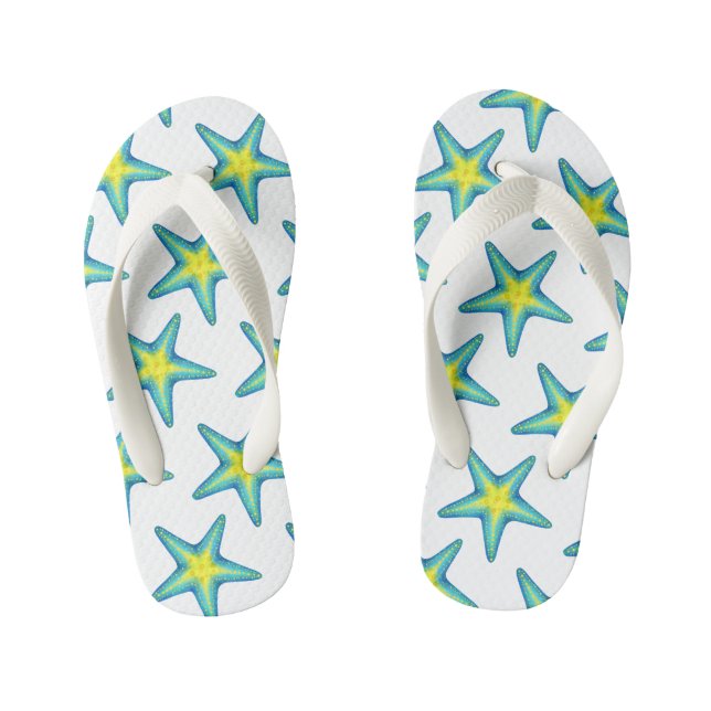 Chanclas Para Niños Niños Flip Flops-Starfish (Plantilla)