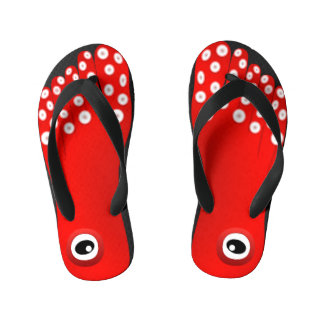 Chanclas Para Niños Octopus en forma de pie