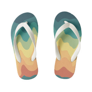 Chanclas Para Niños Ola de Color Horizonte