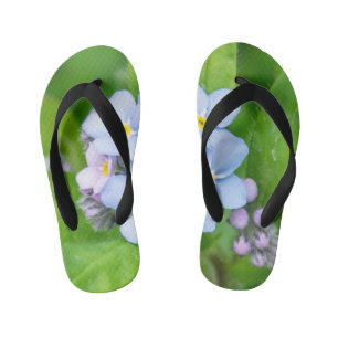 Chanclas Para Niños Olvídenme, par de flops volteadores