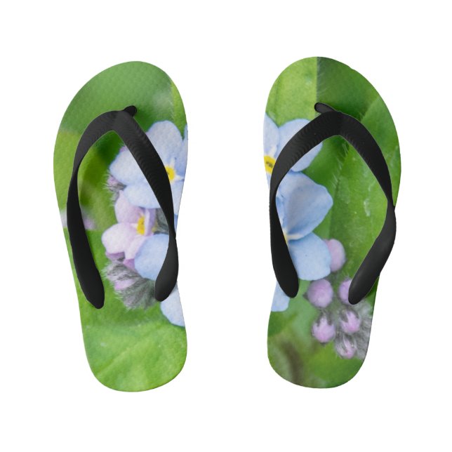 Chanclas Para Niños Olvídenme, par de flops volteadores (Plantilla)