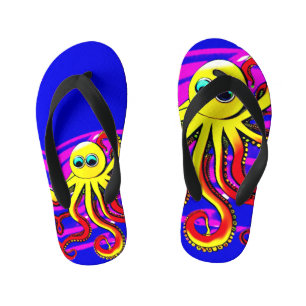 Chanclas Para Niños Opa el Diseñador Pulpo