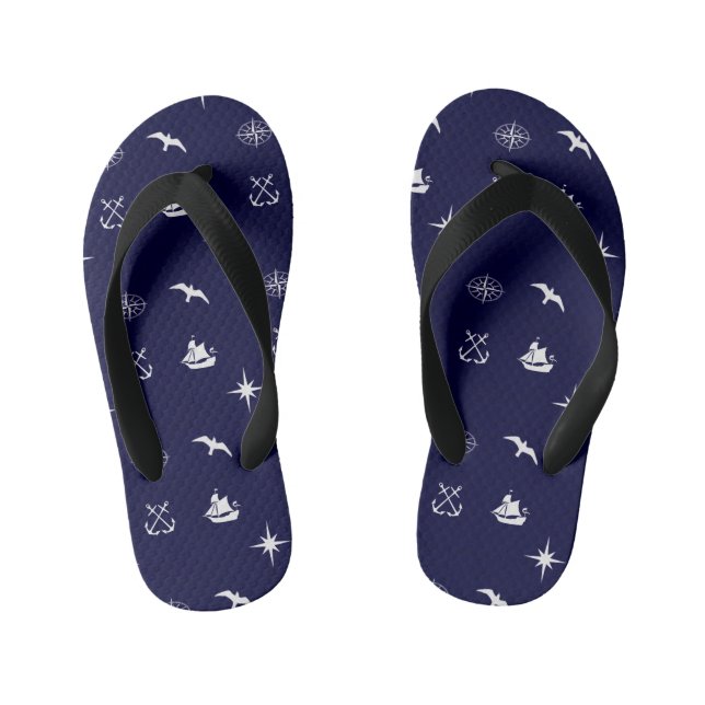 Chanclas Para Niños Opus Posh Nautical (Plantilla)