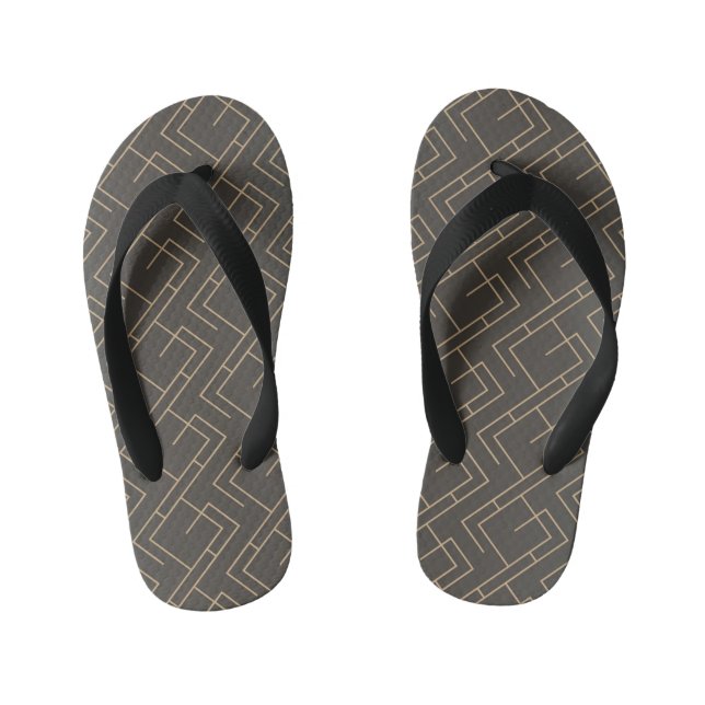 Chanclas Para Niños Ornamentos de lujo 19 (Plantilla)