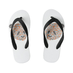 Chanclas Para Niños Oso Panda Dotado De Color