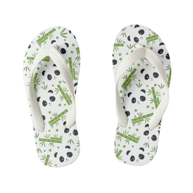 Chanclas Para Niños Panda Kids Flip Flops (Plantilla)