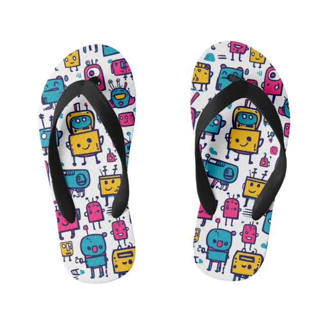 Chanclas Para Niños Pareja de Flip Flops (Plantilla)