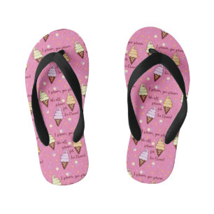 Chanclas Para Niños Pareja de helados Flip Flops