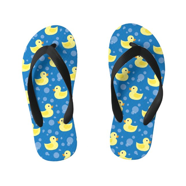 Chanclas Para Niños Patos de goma (Plantilla)