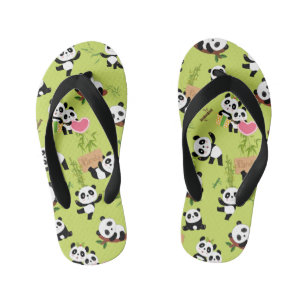 Chanclas Para Niños Patrón 3 de Panda