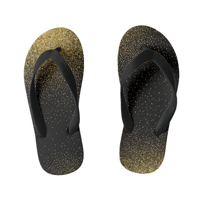 Chanclas Para Niños Patrón de gradiente de brillo 4 (Plantilla)