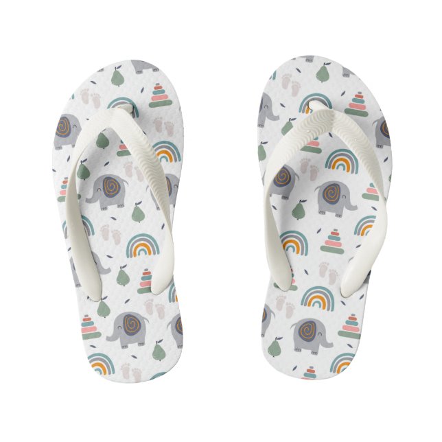Chanclas Para Niños Patrón de juguete de bebé (Plantilla)