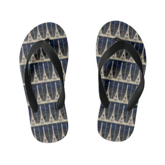 Chanclas Para Niños Patrón de la Torre Eiffel