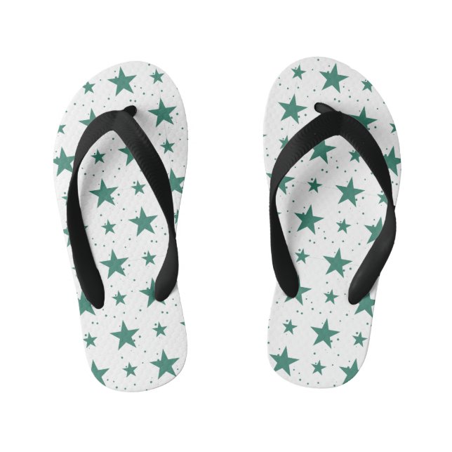 Chanclas Para Niños Patrón de navidades 123 (Plantilla)