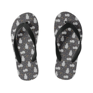 Chanclas Para Niños Patrón de ranura para bebé tropical