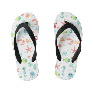 Chanclas Para Niños patrón de Sea World
