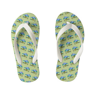 Chanclas Para Niños Patrón de tortugas de baño