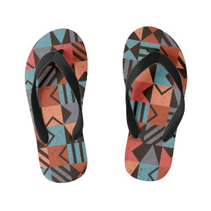 Chanclas Para Niños Patrón geométrico 28