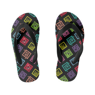 Chanclas Para Niños Patrón Scooby-Doo de DJ