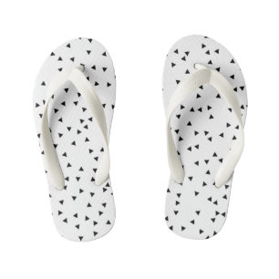 Chanclas Para Niños Patrón triángulo de estilo escandinavo