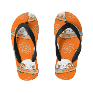 Chanclas Para Niños Patrones de Animales