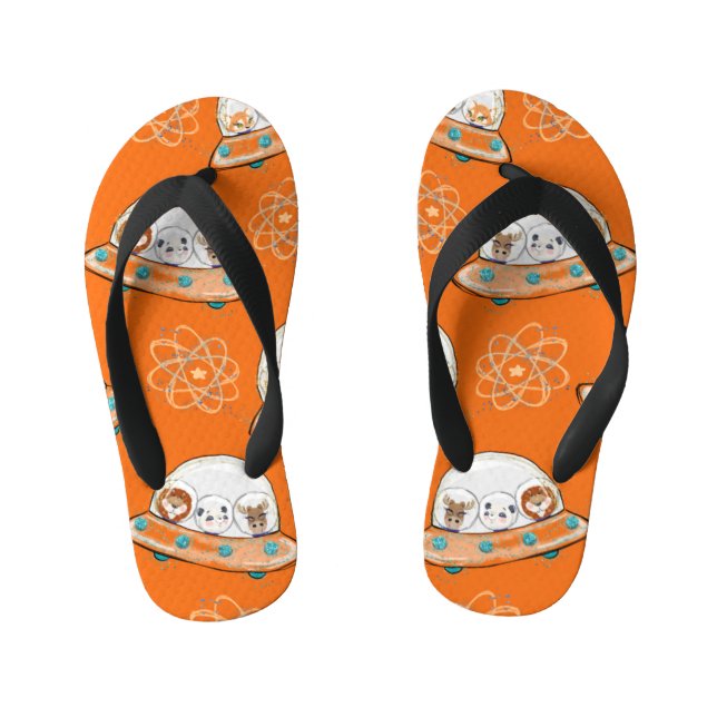 Chanclas Para Niños Patrones de Animales (Plantilla)