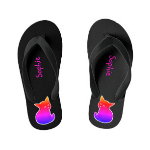 Chanclas Para Niños Pequeño gatito