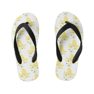 Chanclas Para Niños Personalizado bananero Cute kawaii
