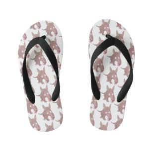 Chanclas Para Niños Personalizado de aardvark gracioso