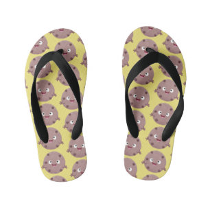 Chanclas Para Niños Personalizado de galleta de chocolate inteligente