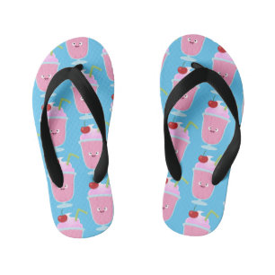 Chanclas Para Niños Personalizado de helados de fresa de fresa