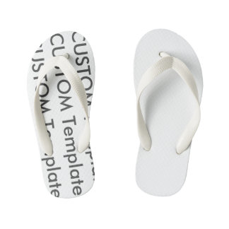 Chanclas Para Niños Personalizado de niños doblan las manos