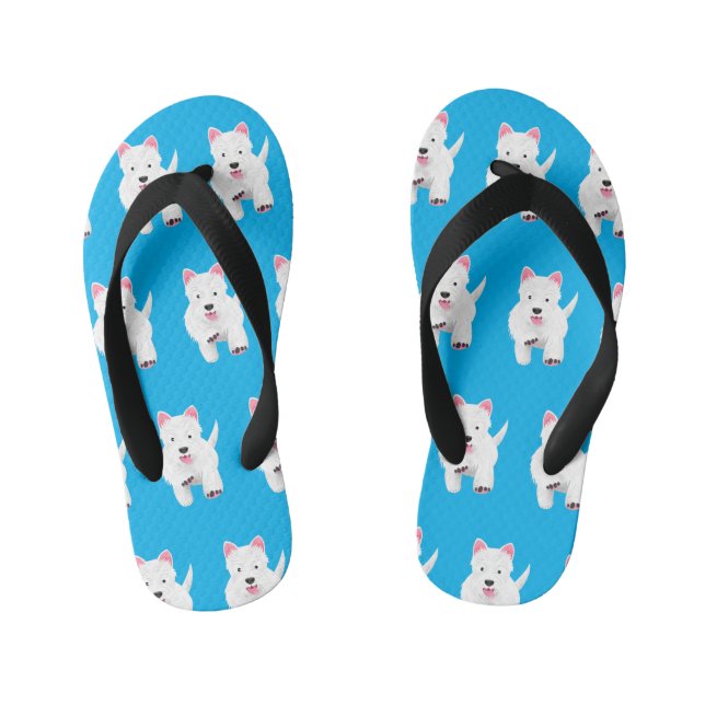 Chanclas Para Niños Personalizado de tierra de montaña blanca y blanca (Plantilla)