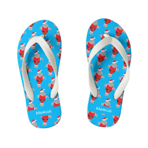 Chanclas Para Niños Personalizado Manatee Santa Nombre