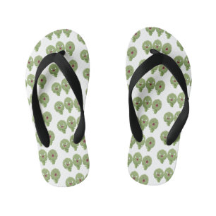 Chanclas Para Niños Personalizado vegetal de alcachofas de canto lindo