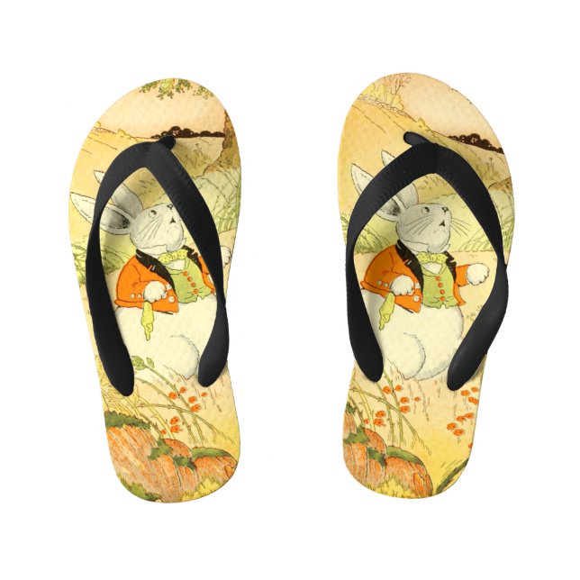 Chanclas Para Niños Peter Rabbit Flip Flops (Plantilla)
