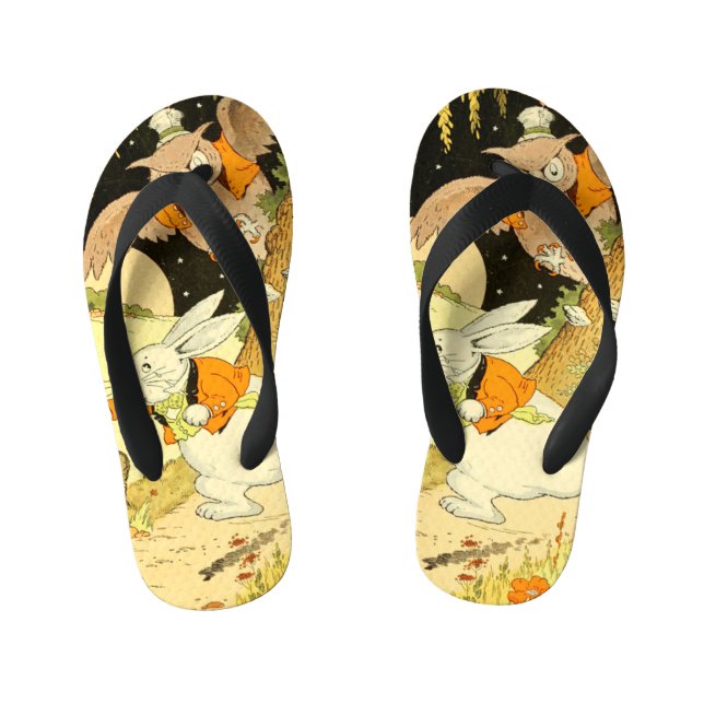 Chanclas Para Niños Peter Rabbit Flip Flops (Plantilla)