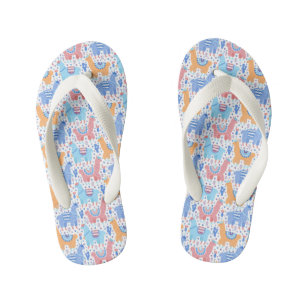 Chanclas Para Niños Pinceladas y coloridas características de la alpa