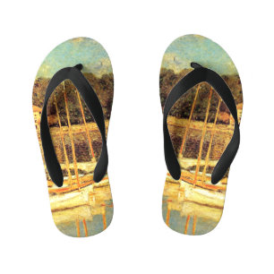 Chanclas Para Niños Puente de Argenteuil Claude Monet