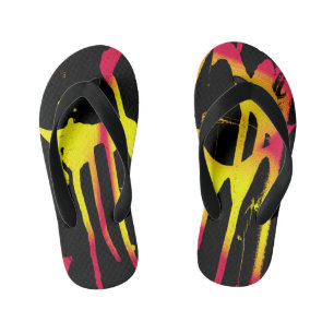 Chanclas Para Niños ráfagas y espumas y bacanal